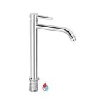 Baterie lavoar monocomandă înaltă crom