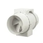 Ventilator Vents In-Line 96mm: 187 m3/h, ABS, IP24